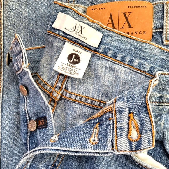 A|X Armani Exchange Easy Fit J65 Jeans - Picture 1 of 12